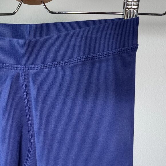 Hanna Andersson Girls Navy Ribbed Leggings Size 10 / 140 | Soft Cotton - Picture 8 of 11